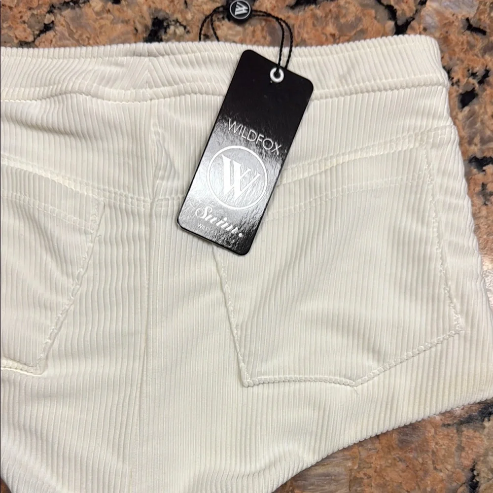 Wildfox White Mick cheeky Bikini bottoms small